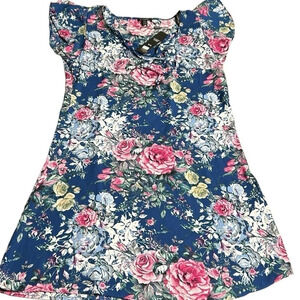 ILANCO super lightweight floral summer dress,chiffon,multicolor,cottagecore,boho